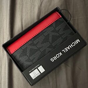 Michael Kors Black and Red Phone Case